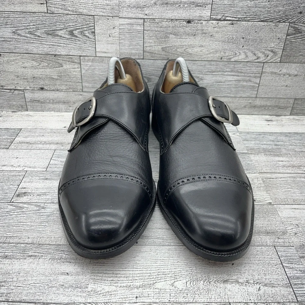 Florsheim‎ Imperial Monk Strap Cap Toe Men Size 9.5D